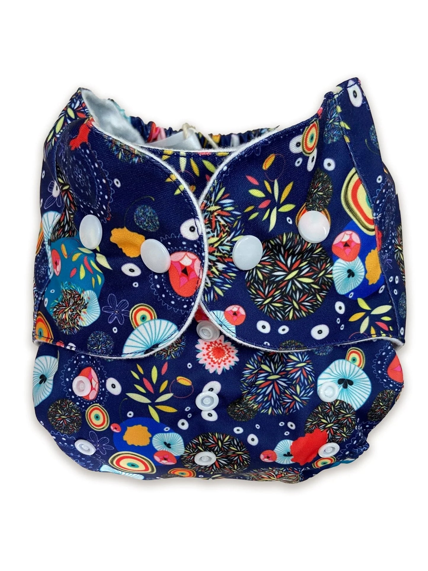 Reusable Baby Cloth Diapers with 2 inserts (0-2 years)