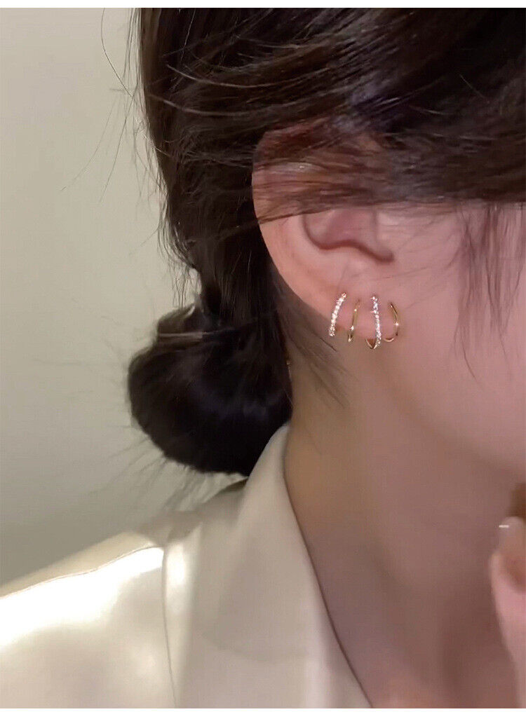 Ear Cuffs Stud Earrings Minimalist