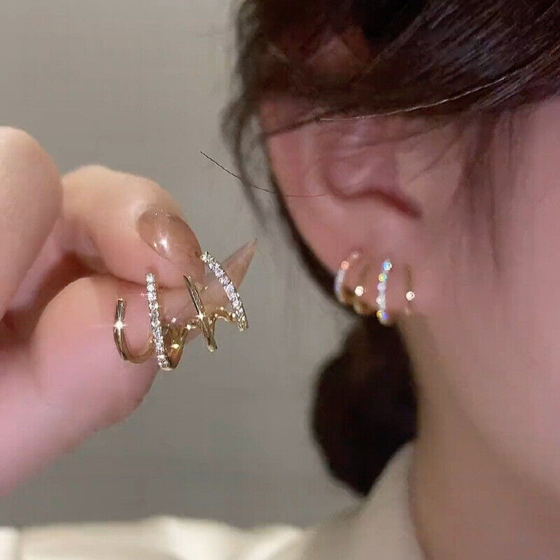 Ear Cuffs Stud Earrings Minimalist