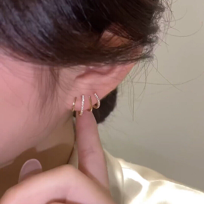 Ear Cuffs Stud Earrings Minimalist