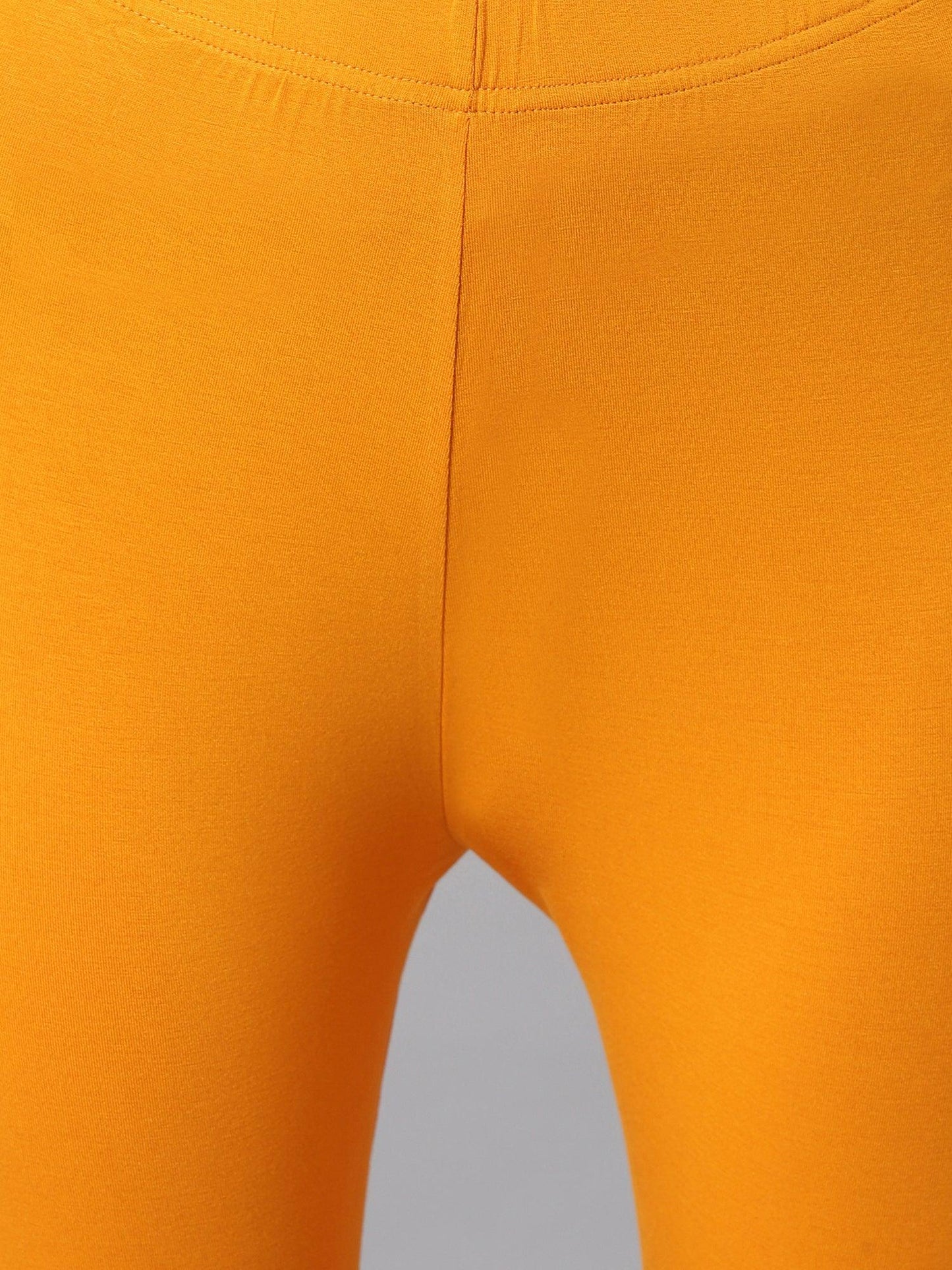 Mustard Viscose Lycra Legging