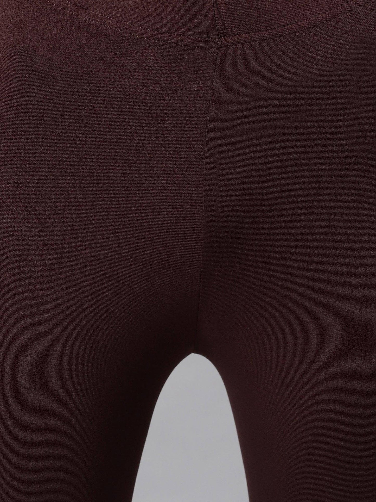Chocolate Brown Viscose Lycra Legging