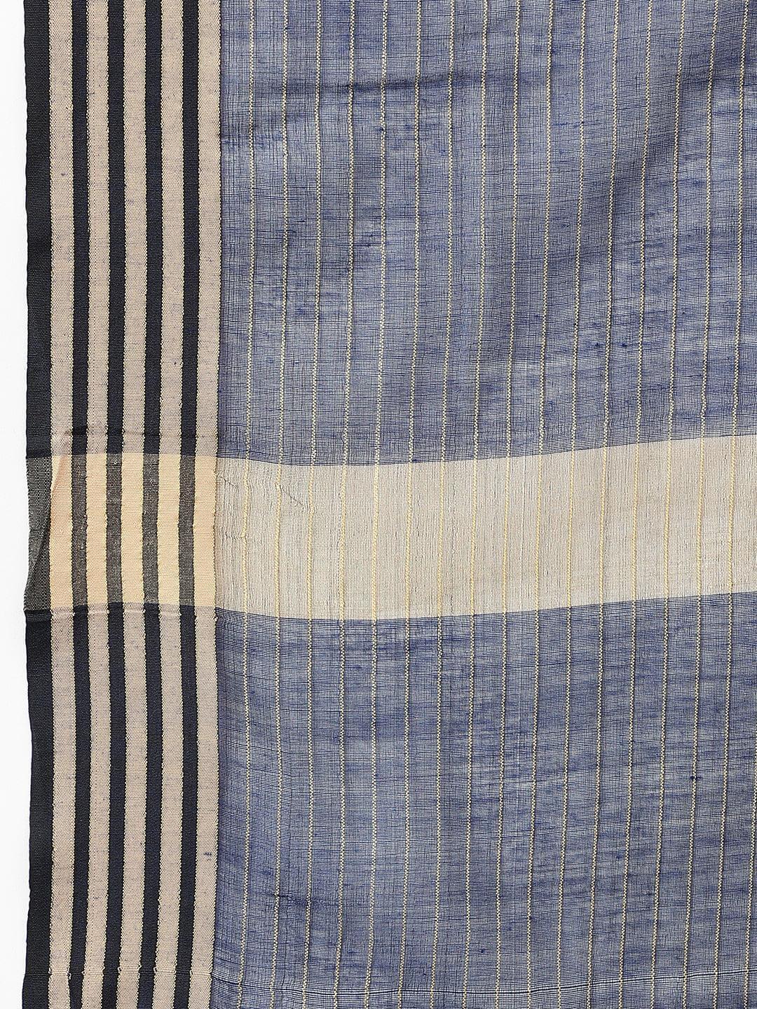 Gold Crepe Silk Solid Kurta with Pant and Dupatta