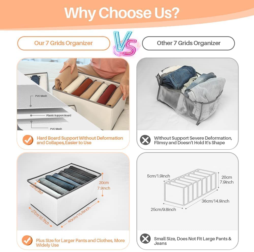 Wardrobe Clothes Organizer Offer (BUY ONE GET ONE FREE)