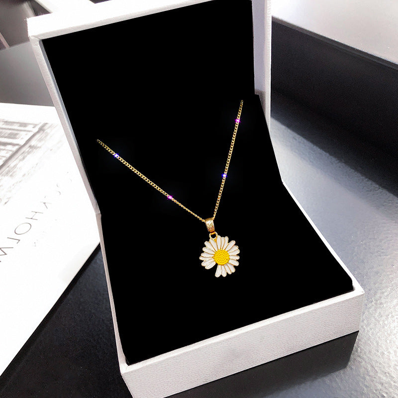 Gold Plated Flower Pendant