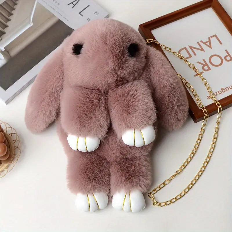 Plush Cute Rabbit Sling Bag