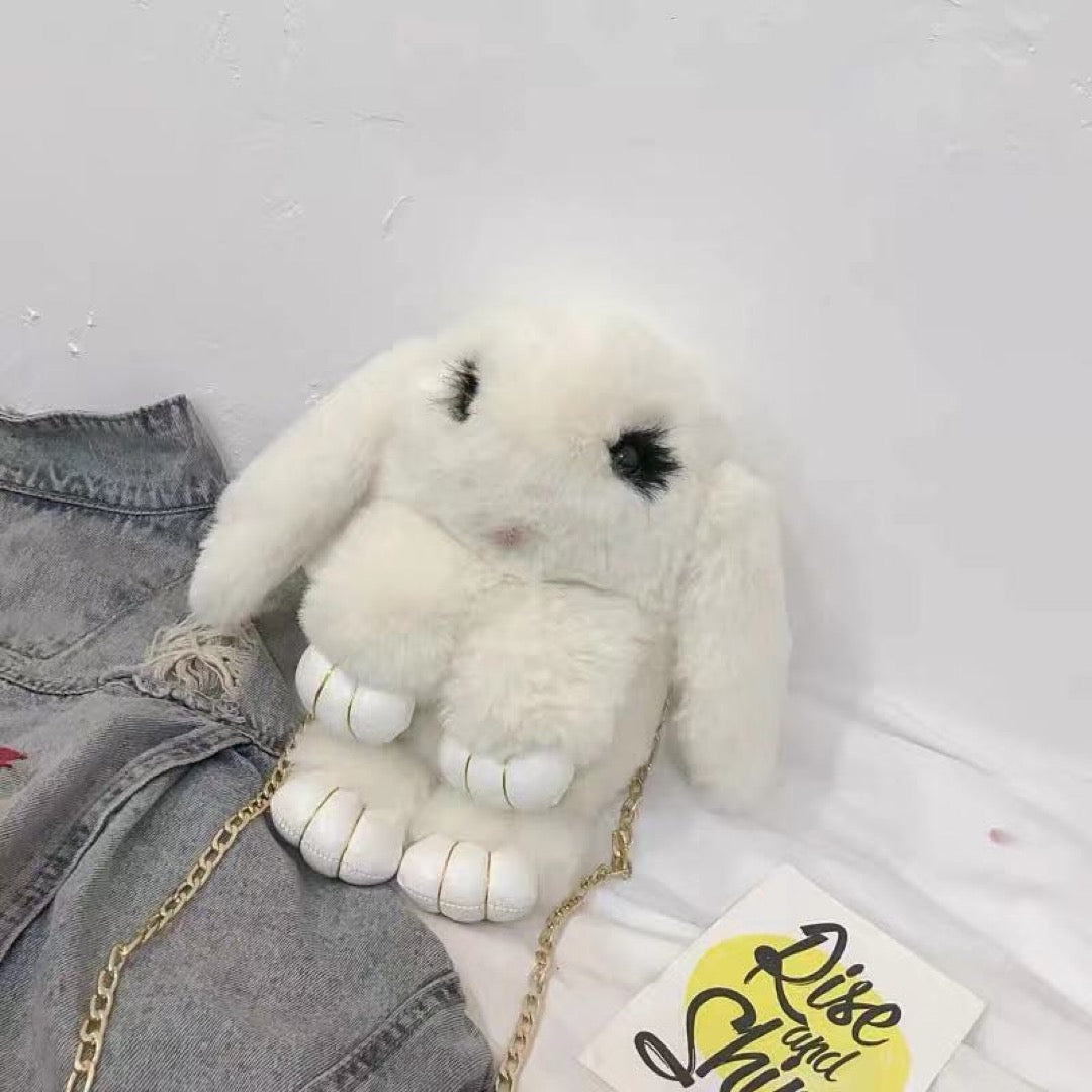 Plush Cute Rabbit Sling Bag