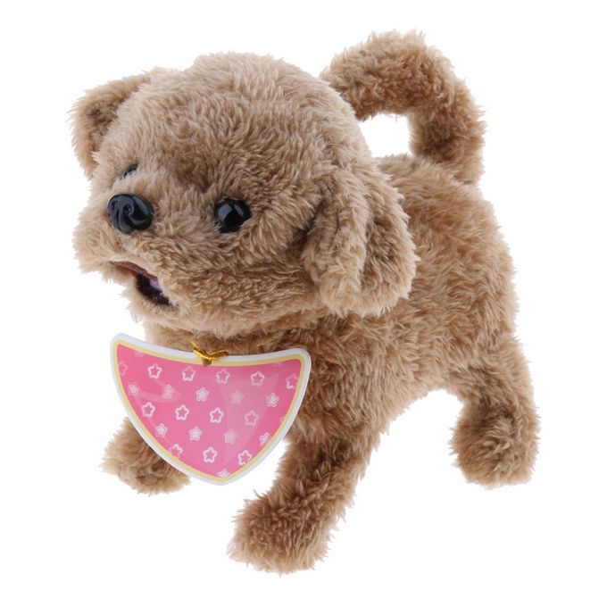 Electronic Pet Dog Interactive Plush Fuzzy Puppy - Electric Walking