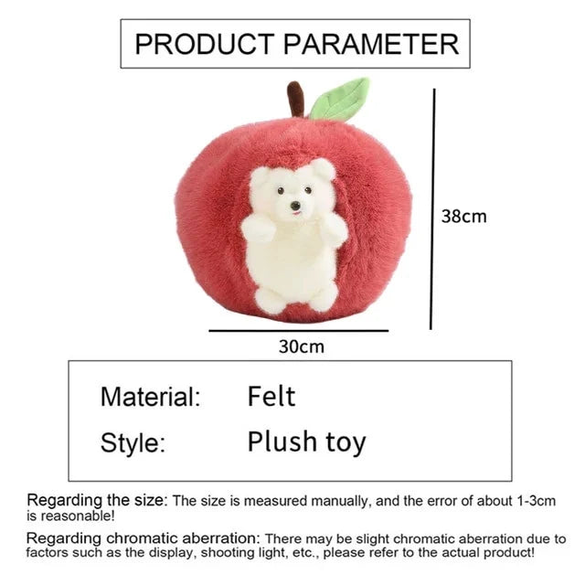 Kawaii Apple Plushie