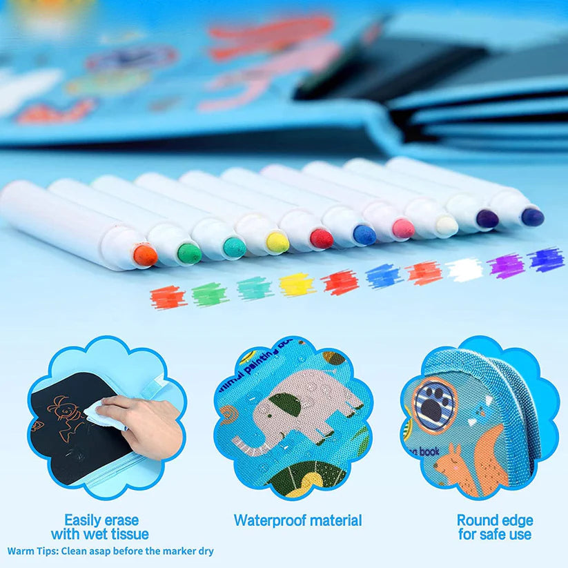 Reusable Drawing Book - Creativity Booster Toy