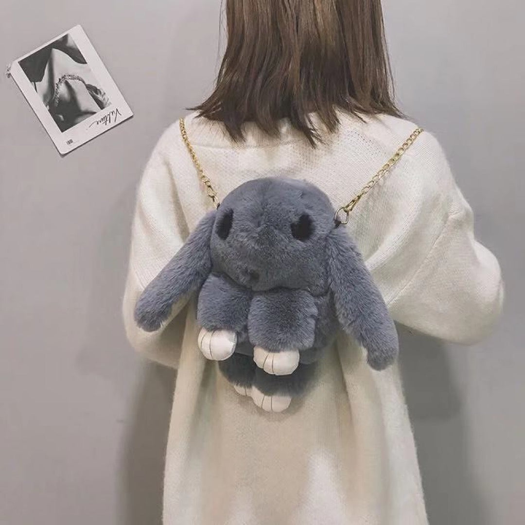 Plush Cute Rabbit Sling Bag