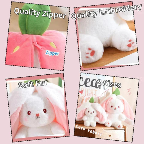 ADORABLE BUNNY RABBIT PLUSHIE PET: CUDDLE UP WITH YOUR NEW FURRY FRIEND!