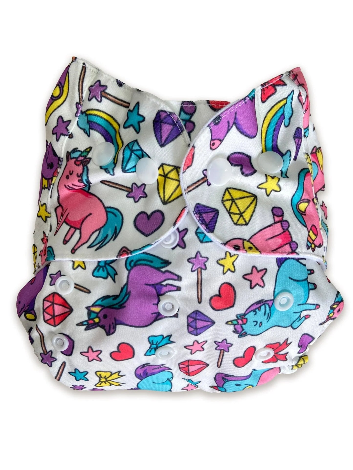 Reusable Baby Cloth Diapers with 2 inserts (0-2 years)