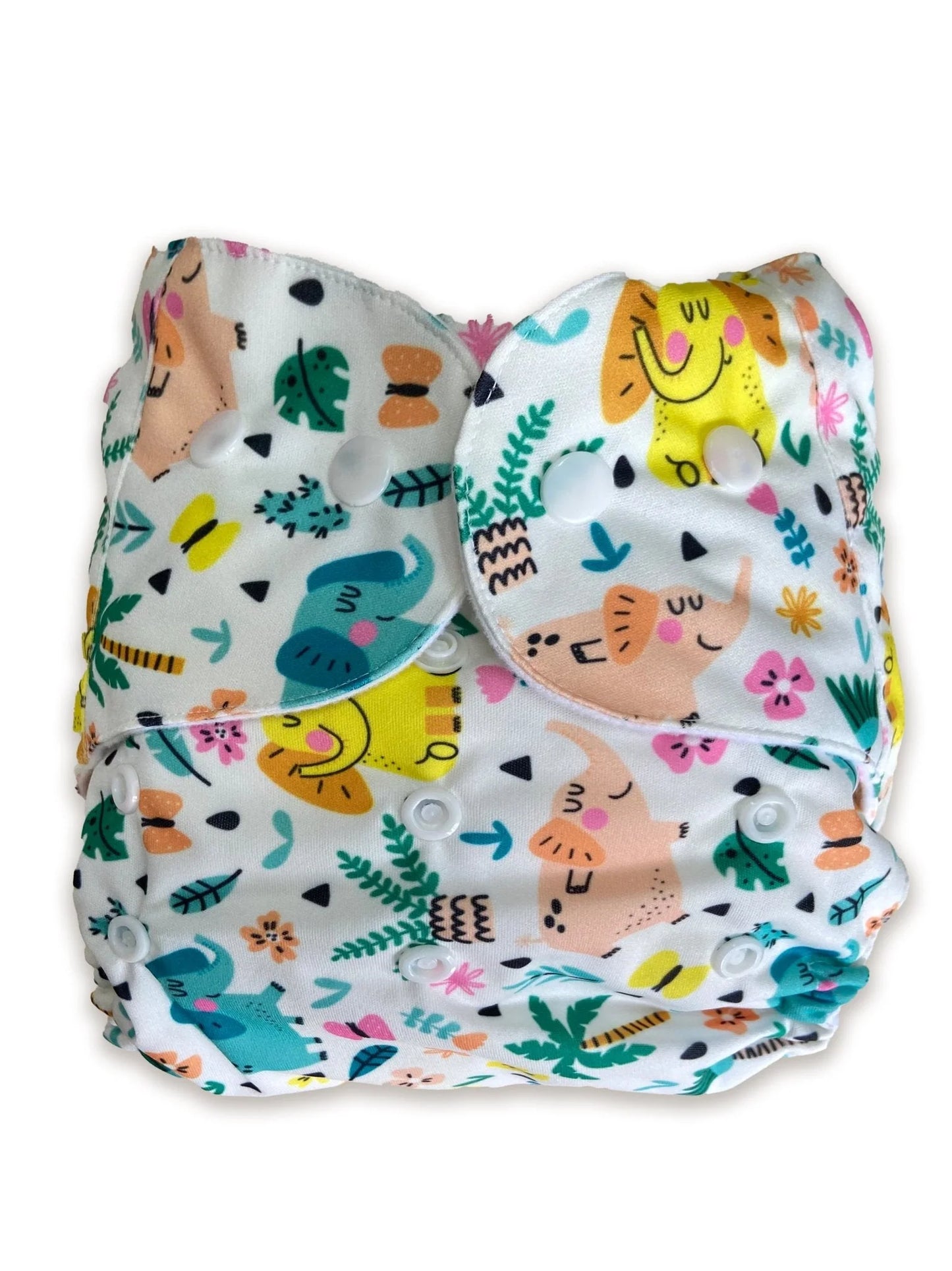 Reusable Baby Cloth Diapers with 2 inserts (0-2 years)