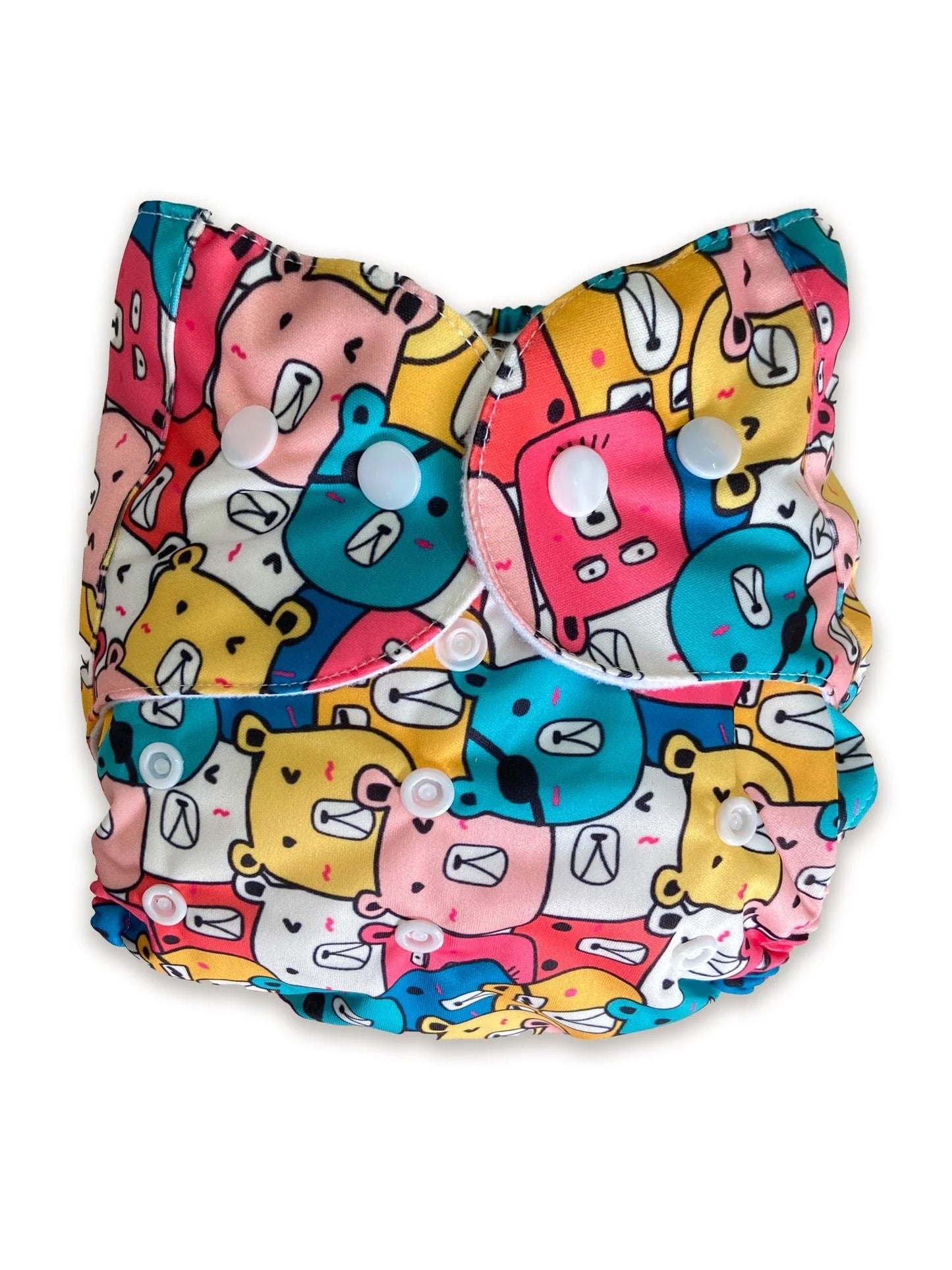 Reusable Baby Cloth Diapers with 2 inserts (0-2 years)