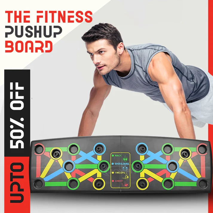 The Fitness Pushup Board