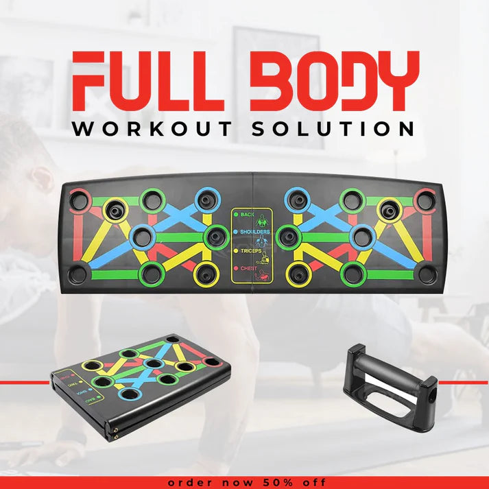 The Fitness Pushup Board