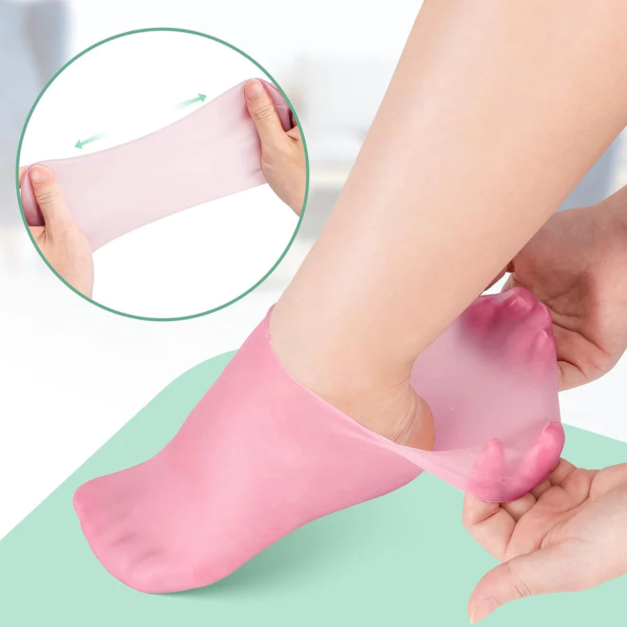 Foot Spa Pedicure Silicone Socks For Men & Women (Free surprise gift)