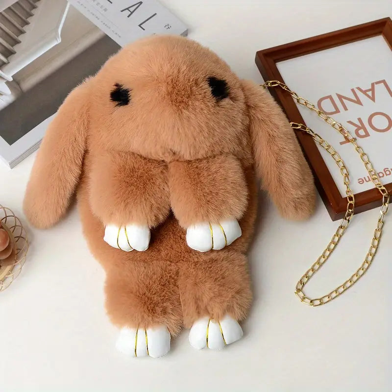 Plush Cute Rabbit Sling Bag