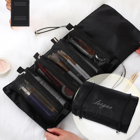 The Travel Quartet - 4-In-1 Portable Cosmetic & Toiletry Organizer