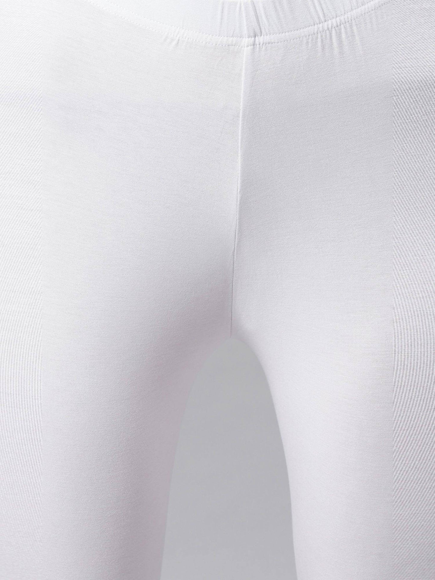 White Viscose Lycra Legging