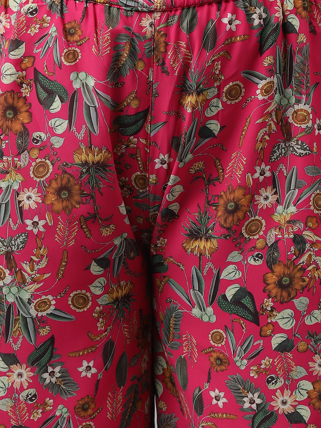 Online Pink Kurta Palazzo Set For Plus Size