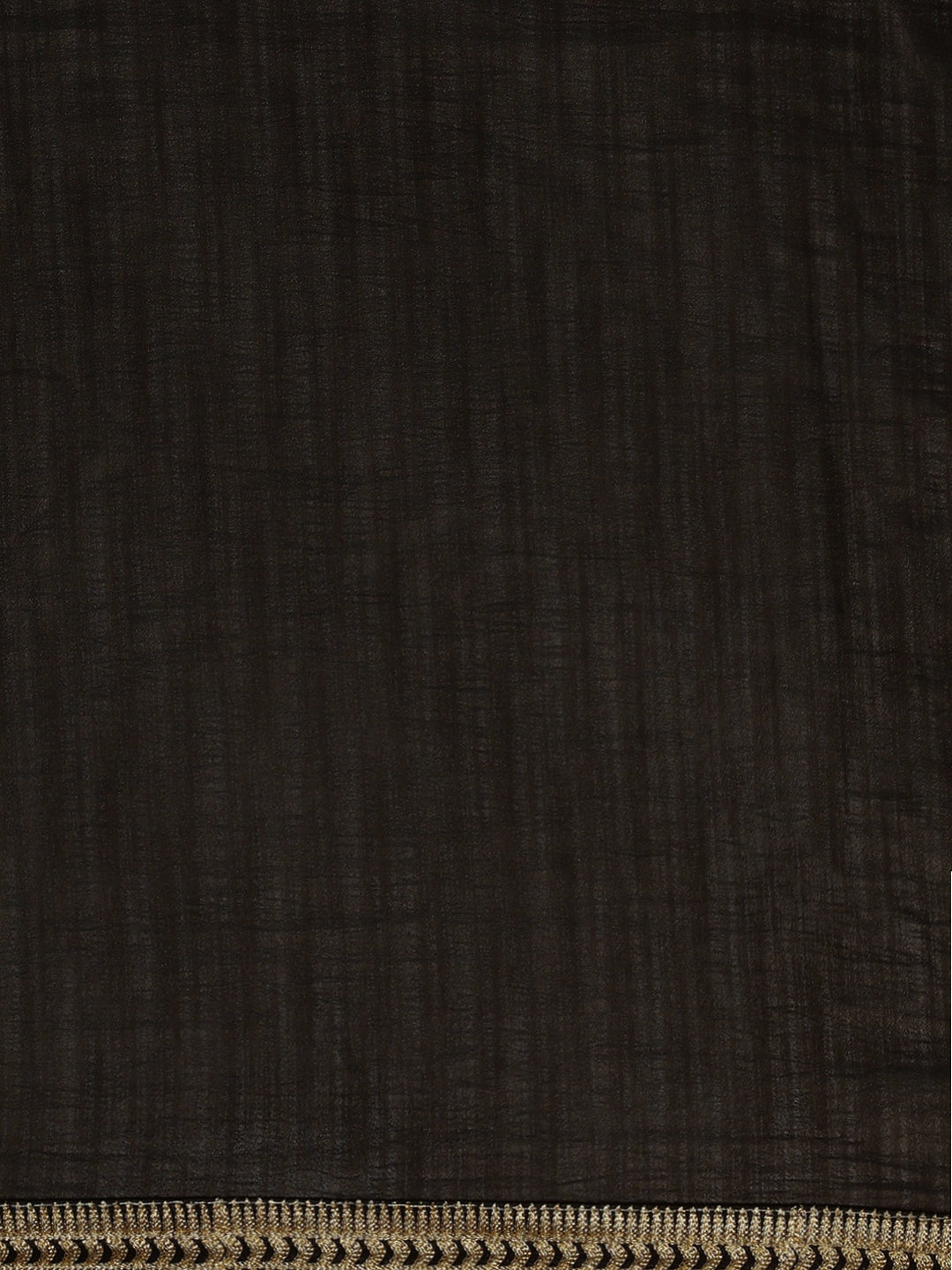 Janasya Women's Brown Poly Silk Solid  Saree with Blouse Piece